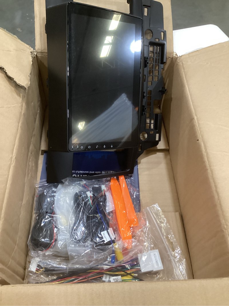 Condition photo showing As Is for android 14 car radio for 2+32g mitsubishi lancer 2007-2013 10.1'' 1280 * 720 touchscreen car stereo with carplay android auto backup camera mirror link gps navigation wifi 6 bluetooth 5.4 fm swc