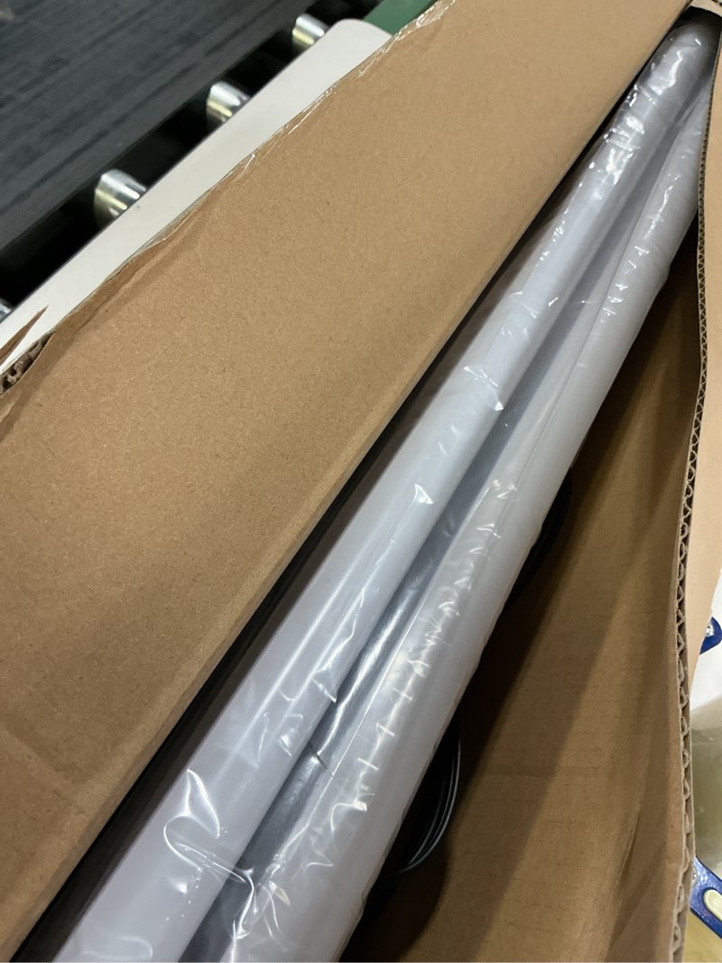 Condition photo showing Good Condition for bbounder 4 pack linkable led utility shop light, 4 ft, 4000 lm, 48 inch integrated fixture for garage, 40w equivalent 250w, 5000k daylight, surface + suspension mount, black