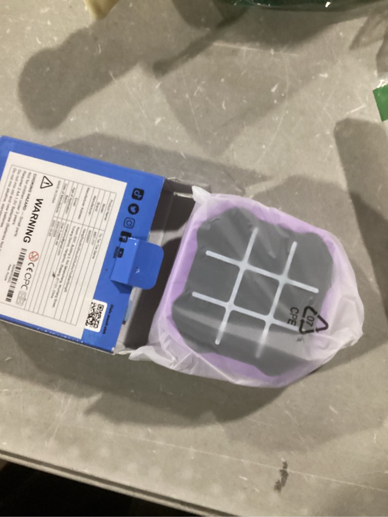 Condition photo showing Good Condition for 3 in 1 Electronic Tic Tac Toe Game, Handheld Digital Tic Tac Toe Bolt Game with Silent Mode, Portable Learing Toy Gift for Kids & Adults, Purple(One Pack) Purple Battery-Powered