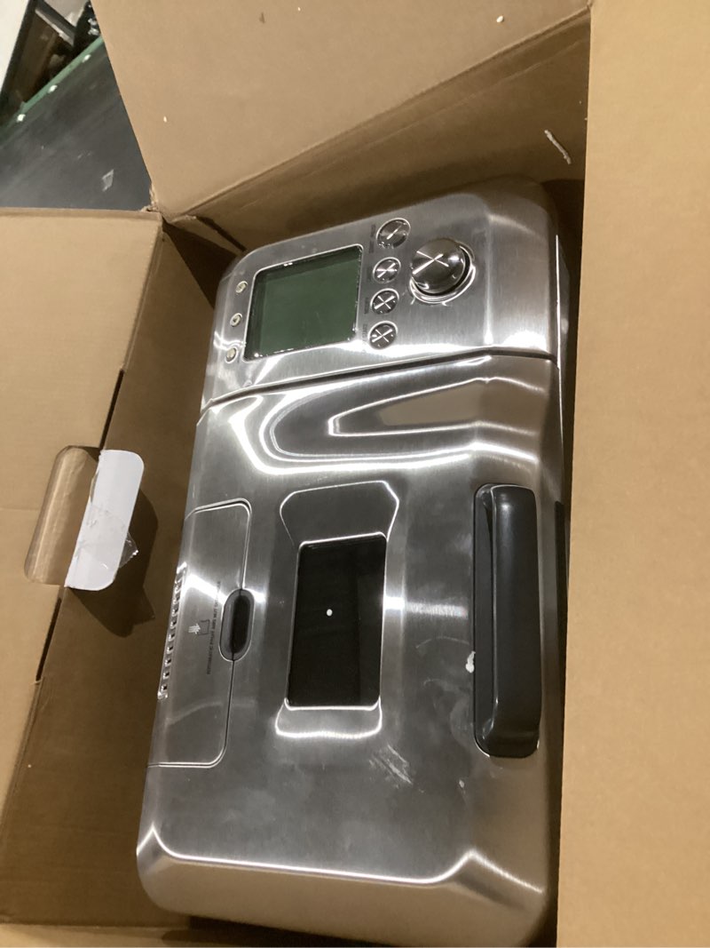 Condition photo showing Good Condition for breville bbm800xl custom loaf bread maker machine, brushed stainless steel