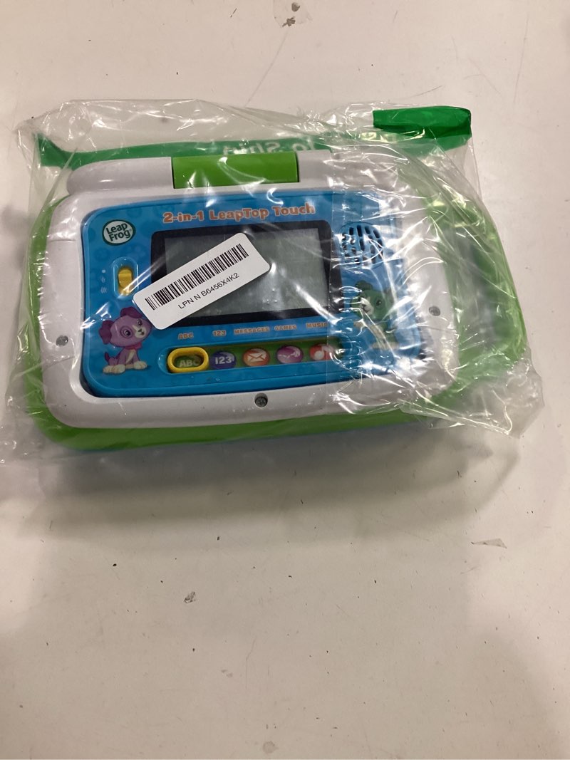Condition photo showing Good Condition for leapfrog 2-in-1 leaptop touch, green
