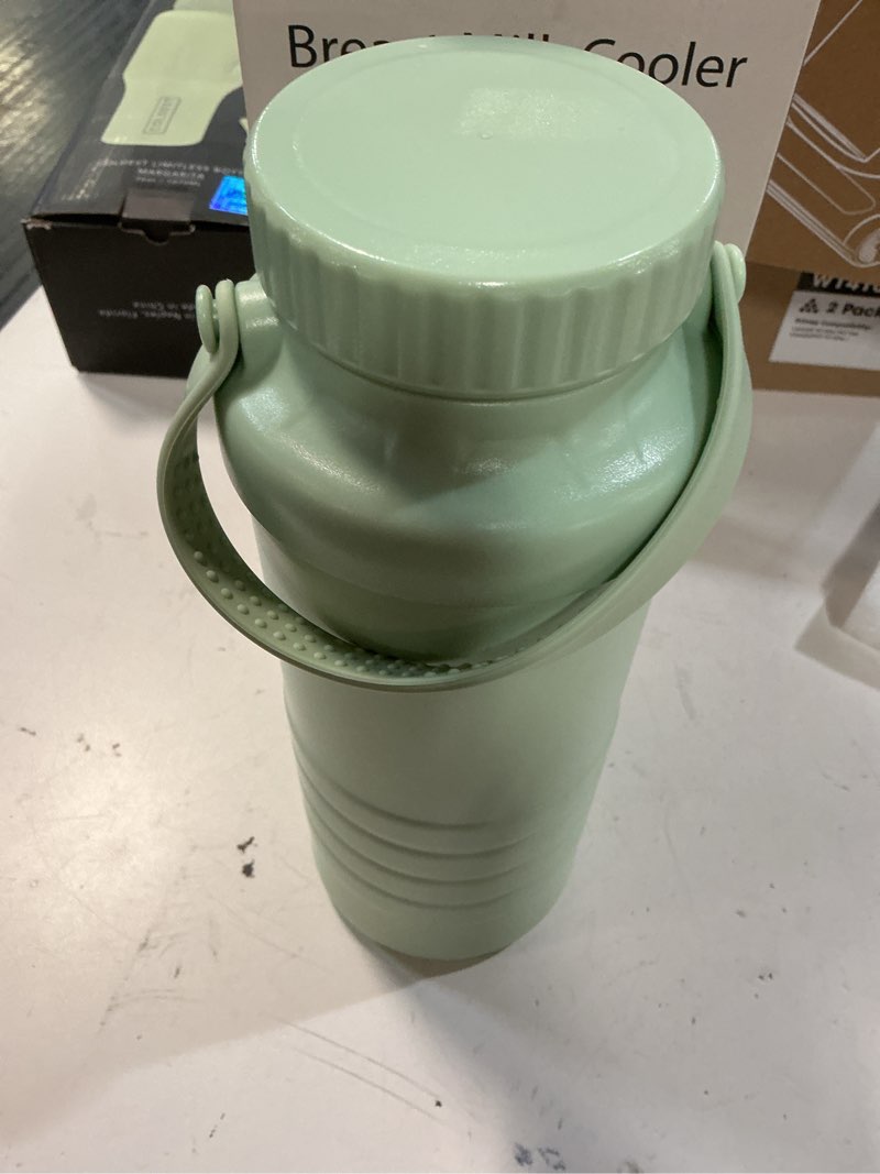Condition photo showing New/Like New for portable breast milk cooler bottle - 22oz capacity breastmilk chiller for travel mom, 360° cooling keeps milk fresh for 24 hours, breastfeeding essentials with 2pcs bottle for breastmilk storage