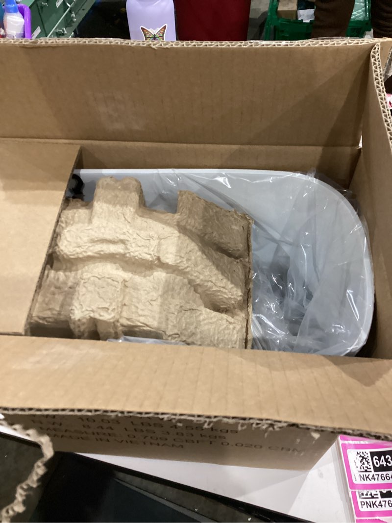 Condition photo showing Good Condition for Amazon Basics Cross Cut Paper and Credit Card Shredder for Security - 8-Sheet, Heavy Duty, White 8 Sheet White