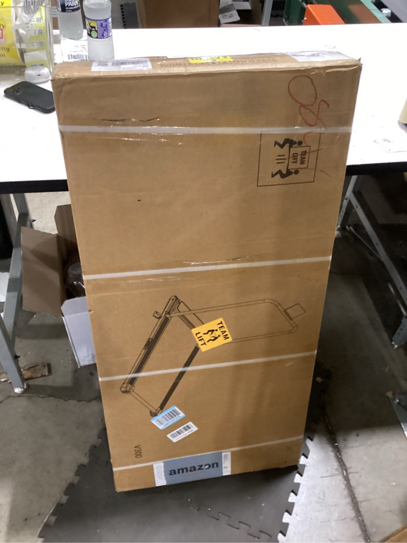 Condition photo showing New/Like New for Electric Treadmills for Home with Incline, Walking Pad Treadmill with Handle Bar, 0.6-7.6MPH Portable Small Treadmills with Handles for Home Small Spaces, 3.0HP Walking Pad with Incline and 350LBS