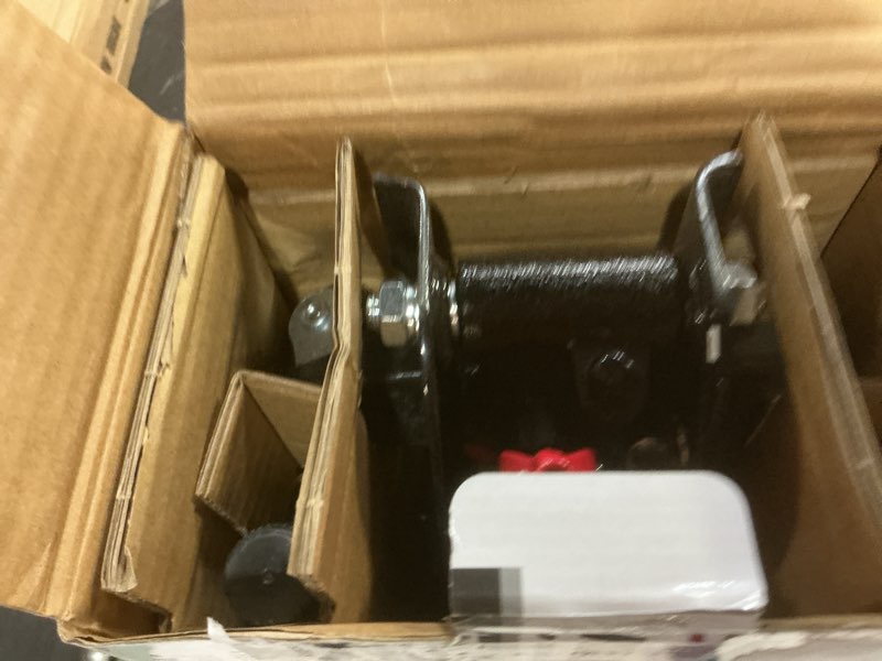 Condition photo showing New/Like New for hyper tough t82011w trolley jack, work for sedan and coupe, 2 ton black