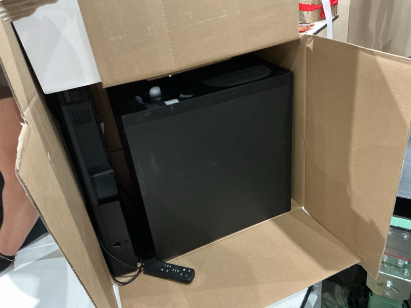 Condition photo showing As Is for sony bluetooth soundbar 39.4-in 3.1 -channel bluetooth compatibility black sound bar