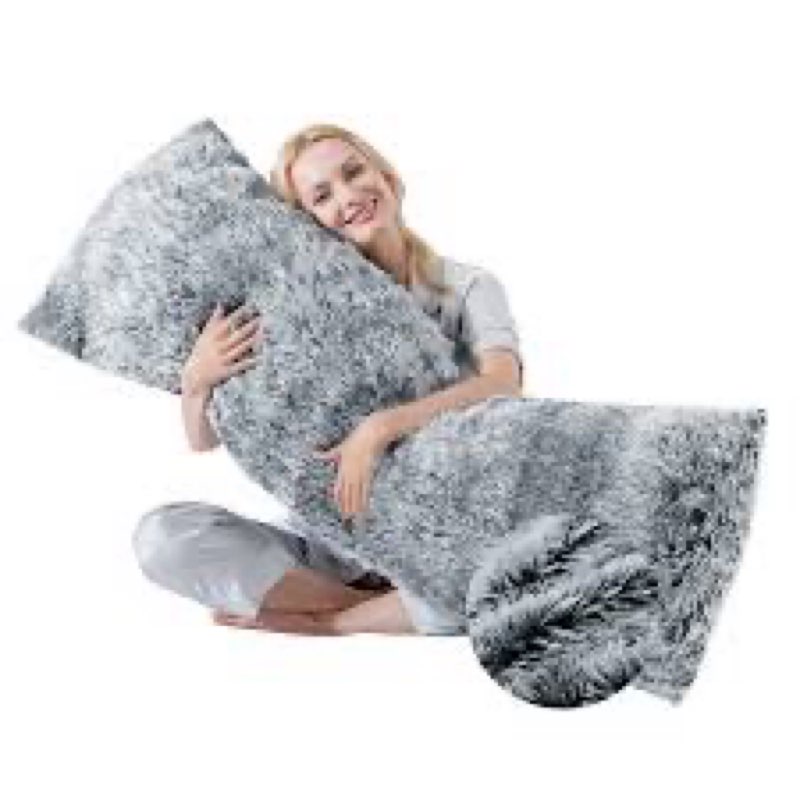 HIGOGOGO Body Pillow for Adults Extra Long Full Body Pillow with Removable Cover and Memory Foam Fil