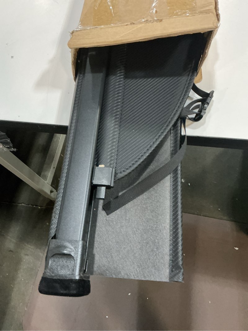 Condition photo showing Good Condition for MIALUTY® Cargo Cover for 2018-2024 BMW X3 Retractable Trunk Cover X3 Accessories Anti-Peeping Anti-Theft Privacy Screen,Trunk Luggage Shield Shade Carbon Fiber Texture 1) For X3 2018-2024 Cargo Cover