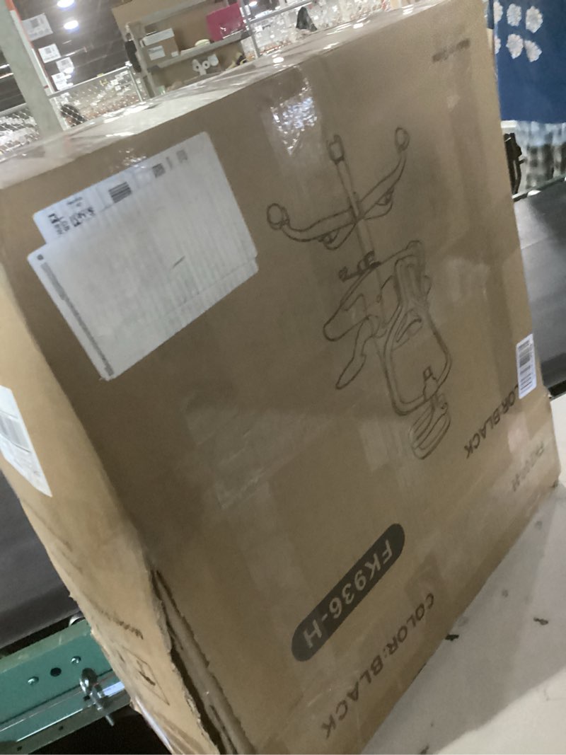 Condition photo showing New/Like New for felixking office chair ergonomic desk chair with headrest, high back computer with adjustable lumbar support and wheels,executive swivel comfy with flip-up armrests for home office 936-h black