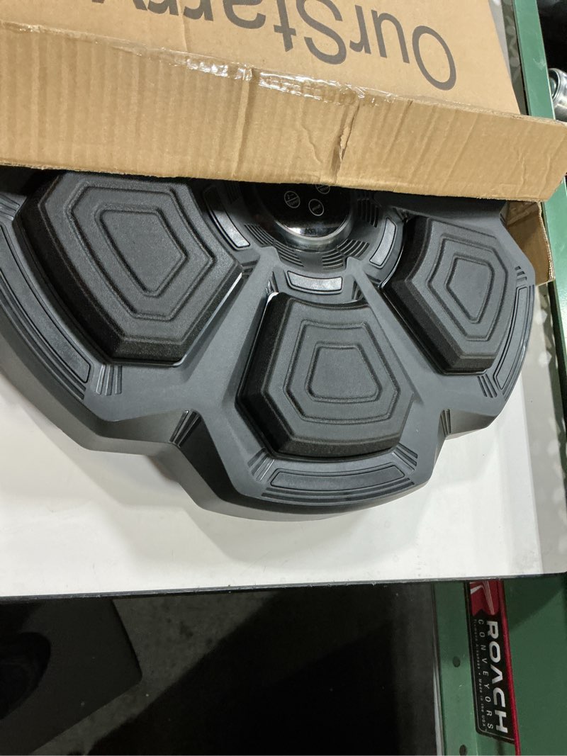 Condition photo showing Good Condition for Smart Music Boxing Machine for Adults and Kids, Training Machine with LED Electronic Wall Mounted, Home Indoor Workout Equipment with Premium Boxing Gloves Black 06