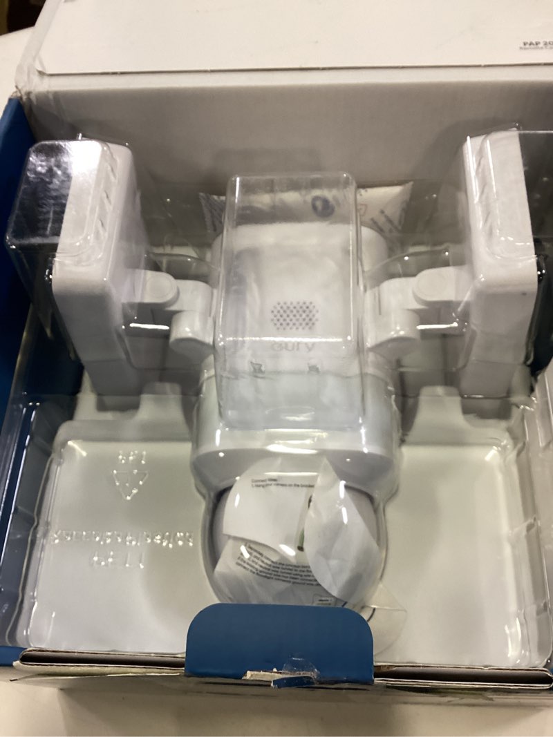 Condition photo showing New/Like New for eufy security floodlight camera e30, security camera outdoor, 360° pan and tilt, ai detection and tracking, 2k video, 2.4ghz wi-fi, 2,000 lumens, custom voice and light alerts, 24/7 recording