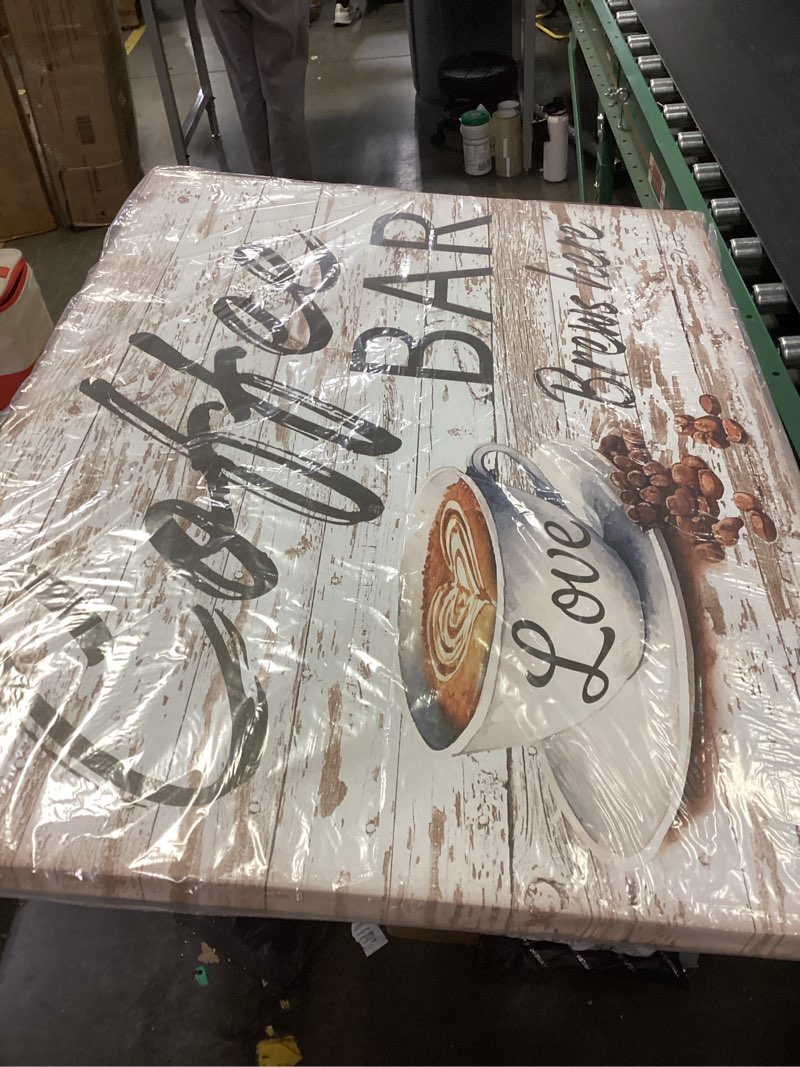 Audene Jean Plout Shiplap Coffee Sign 2 Canvas Art