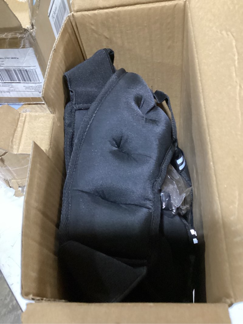 Condition photo showing Good Condition for weighted vest woman, 6 lb womens weight vest for walking, strength training weight vests for men, reflective stripe fitness vest for workout running jogging black 30lb