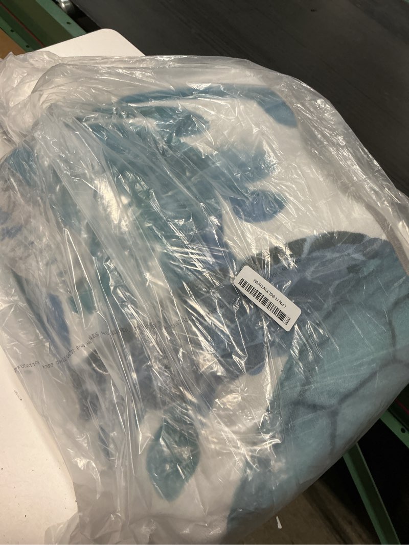Condition photo showing Good Condition for tritard coastal sea turtles area rugs beach themed nautical non slip area rugs stain resistant washable accent rugs non shedding floor carpet for living room bedroom, teal, 8x10 feet c6 8' x 10' (rectangular)