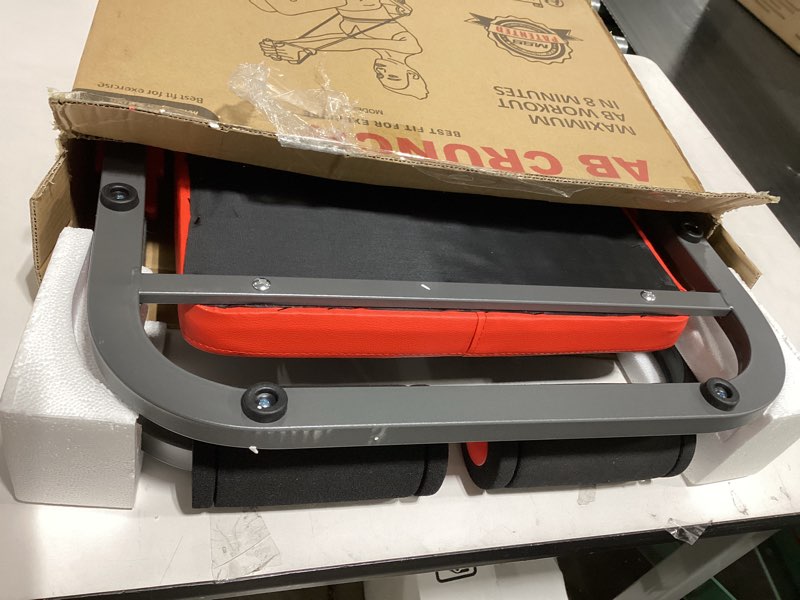 Condition photo showing Good Condition for ab machine ab workout equipment sit up machine & exercise equipment ab crunch machine for stomach workout ab core trainer abdominal machine for home gym with resistance bands