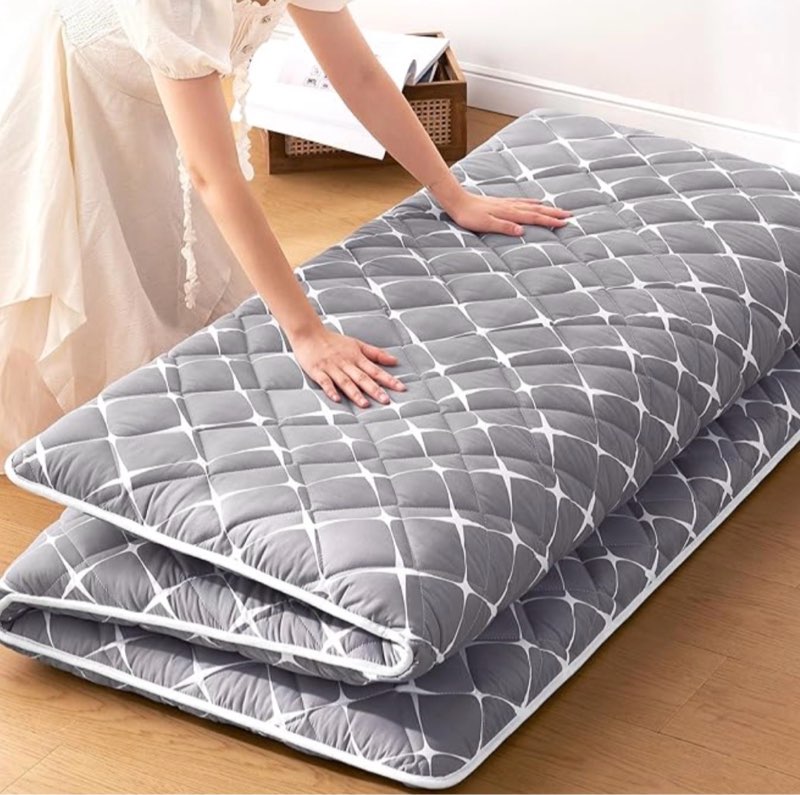 premium foam japanese floor mattress futon mattress,100% high density comfortable foam, thicken tatami mat sleeping pad, ideal for comfort and support, queen (80" x 60")