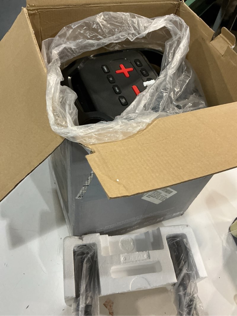 Condition photo showing Good Condition for AIMAX Karaoke Machine with 2 Wireless Microphones, 6.5" Portable Bluetooth PA Speaker System for Kids & Adults, RGB Party Lights, Supports TF/USB/AUX, Ideal for Home, Classroom & Outdoor Party, Black