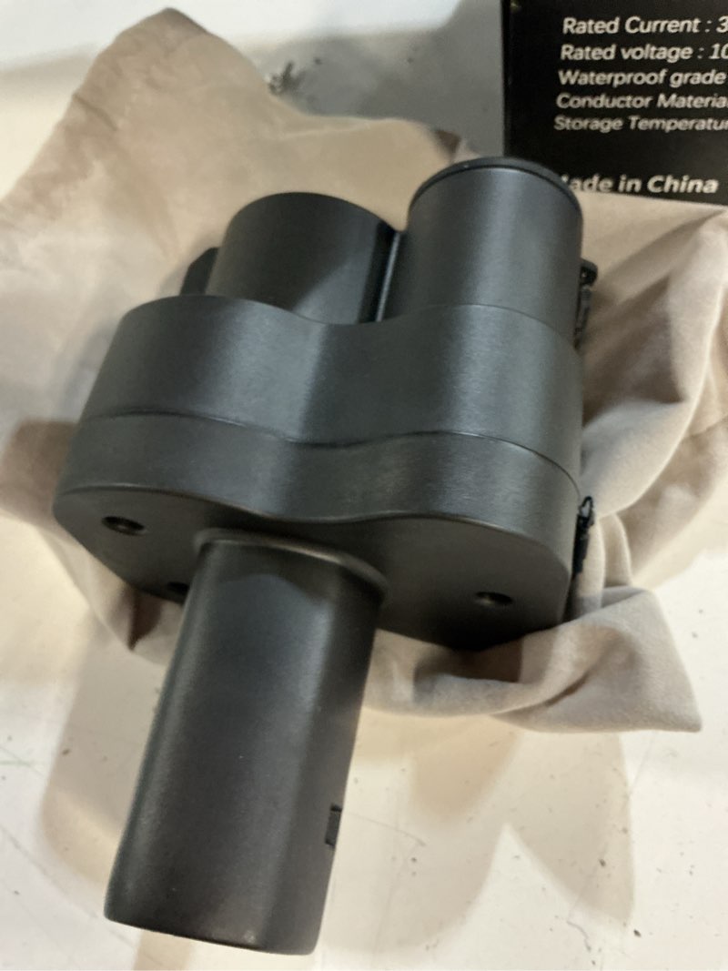 Condition photo showing Good Condition for ccs1 to nacs adapter, 250kw dc fast charging adapter for tesla model 3/y/s/x and nacs evs, compatible with ccs1 level 3 charging stations, plug & play