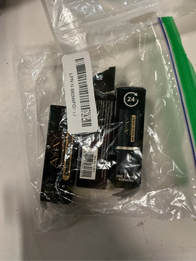 Condition photo showing New/Like New for Long Wear Gel Eyeliner, Eyeliner Cream Stick Natural Black, Eye Liner Gel Waterproof Smudge Proof, Long Lasting Smooth Eye liner Pencil (Set)( 3 pieces) 