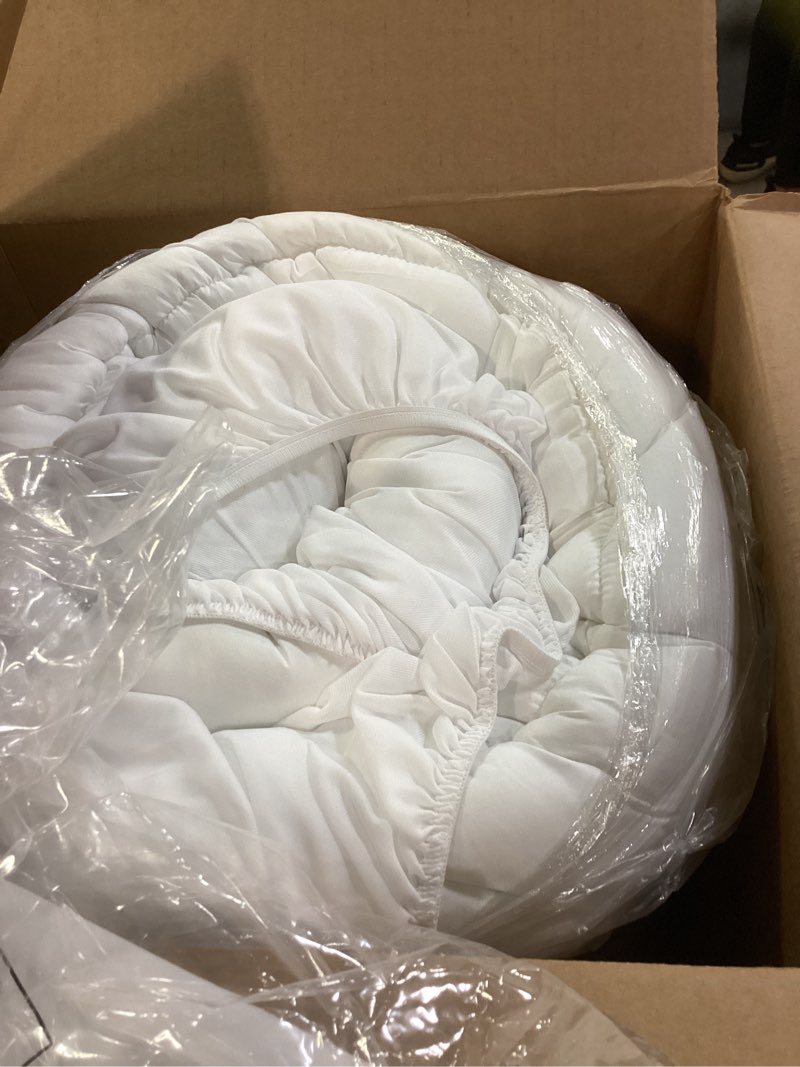 Condition photo showing Good Condition for COONP Queen Mattress Topper, Extra Thick Pillowtop, Cooling and Plush Mattress Pad Cover Cotton Top Bed Topper Protector with 8-21 Inch Deep Pocket