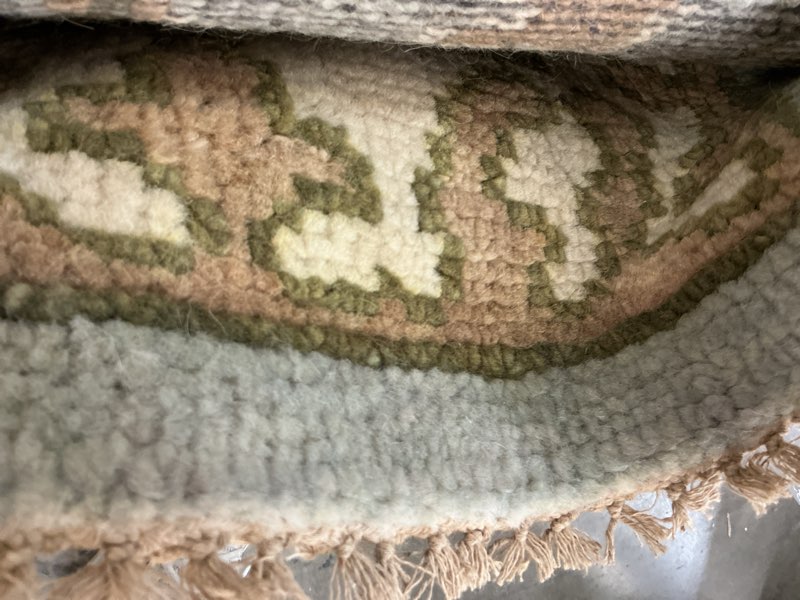blue green and pink area rug 8’