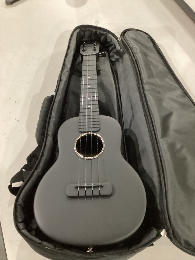 Condition photo showing Good Condition for tom 23" carbon fiber concert ukulele -waterproof, ultra-lightweight (1.25 lbs),beginner-friendly ukulele for kids, ideal for professionals & outdoor adventures (black)