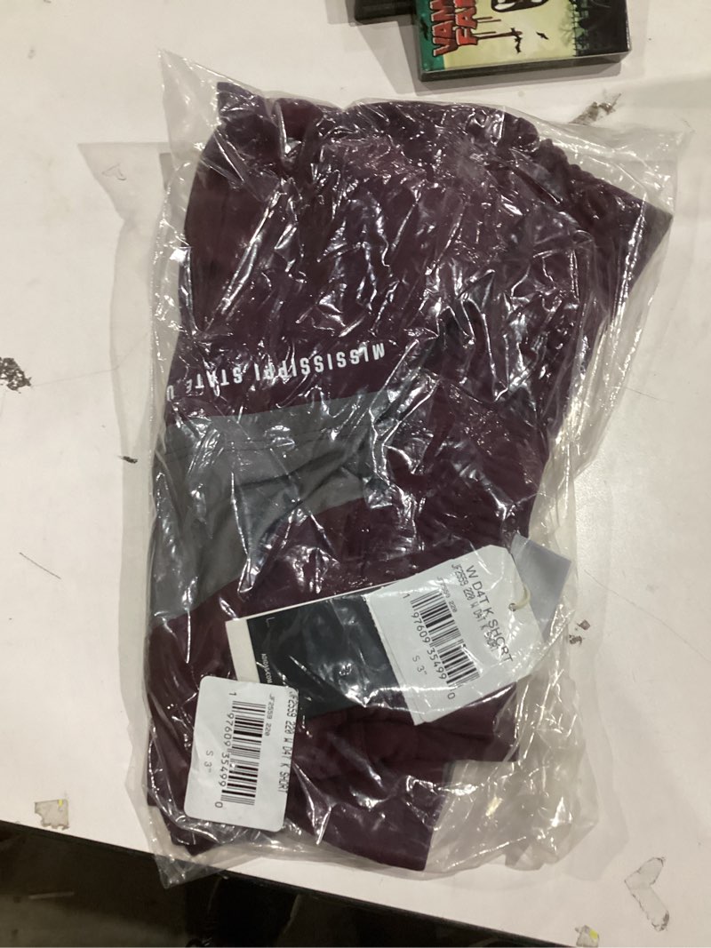 adidas Women's D4T Woven Mississippi State University Training Shorts, Team Maroon/Team Grey/White/M