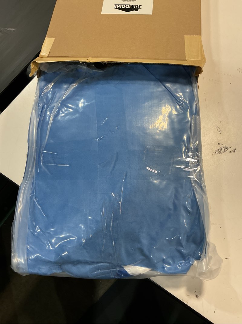 Condition photo showing New/Like New for JOIEDOMI Kids Sleeping Bag 4 5 6 Year Old Girl Gifts Toddler Nap Mat with Pillow & Blanket 60" x 39" for Kids Ages 3+ Soft Plush Sleeping Mat for Preschool and Boys Girls Blue Shark