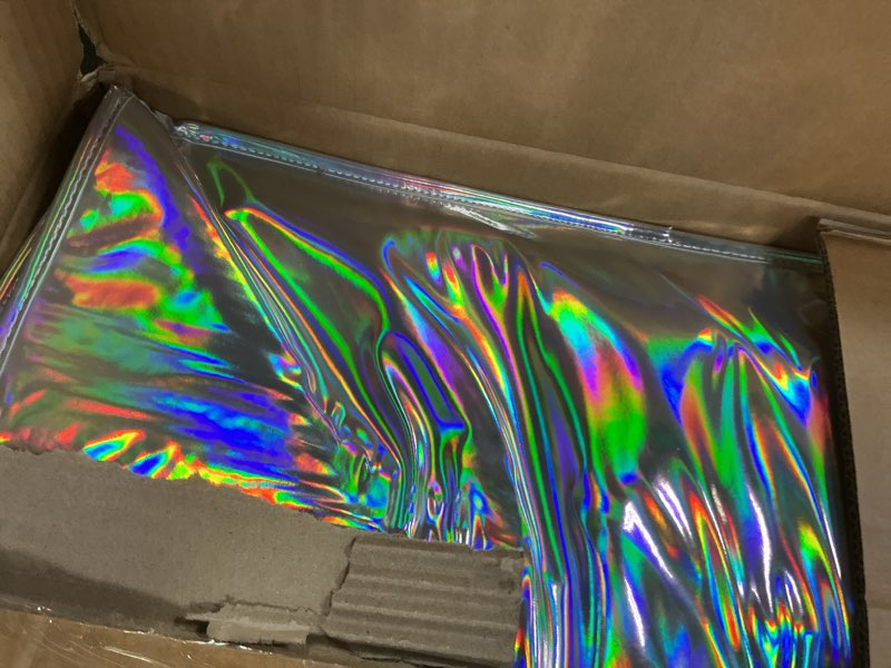 Condition photo showing As Is for (Large, Phantom White) Reusable Grocery Bag on Wheels, Shopping Bags with Wheels and Handle, Folding Rolling Tote, Zipper Cover, Carries Up to 76 LBS, for Laundry, Picnic Phantom White Large