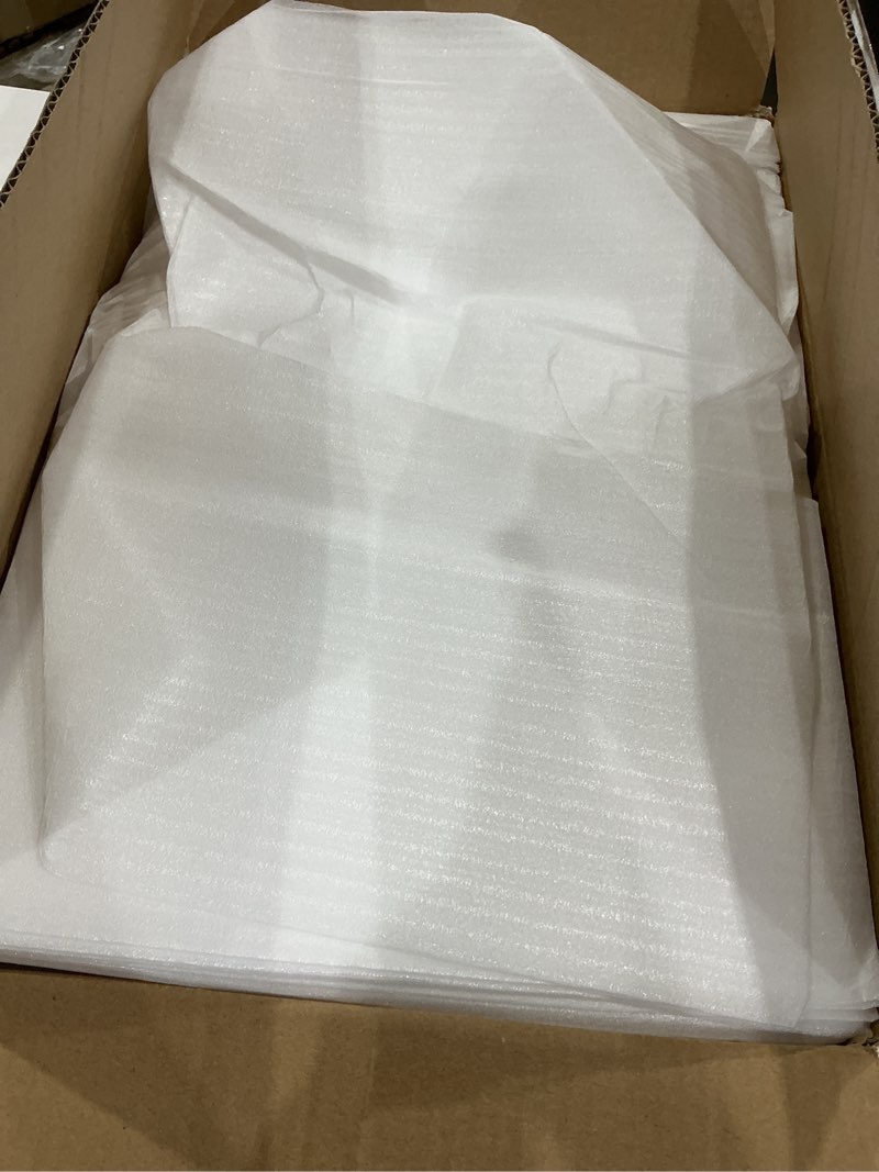 Condition photo showing Good Condition for 350 pcs dish packing supplies for moving, 250 cushion foam pouches and sheets, 4 sizes (16x12'', 12x12'', 12x8'', 8x8'') with 100 fragile stickers, foam pouches for packing, storage, shipping