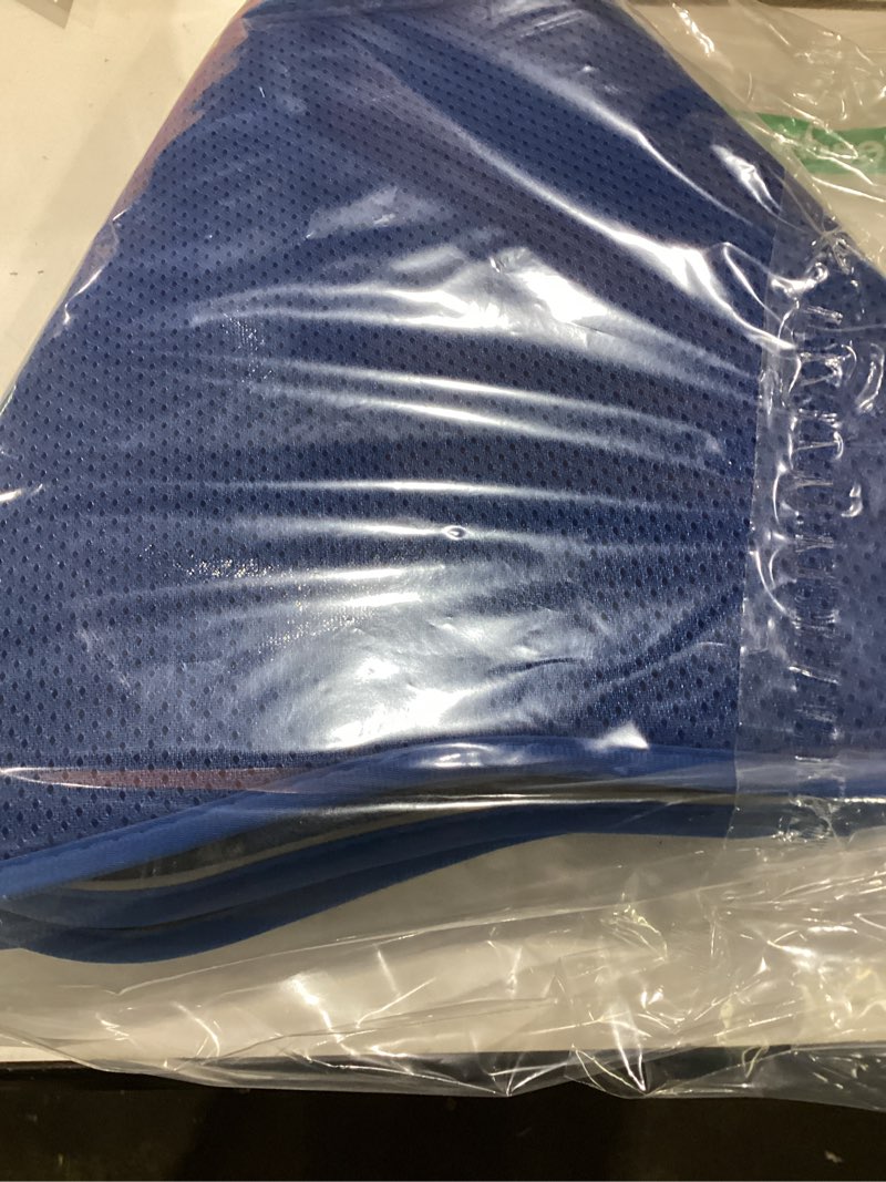 Condition photo showing Good Condition for upgraded dog cone collar for large medium dogs, soft dog cone with double-layer design, adjustable pet recovery collar for dogs after surgery, elizabethan collar (l, blue) l (neck: 15.4-17.3") blue