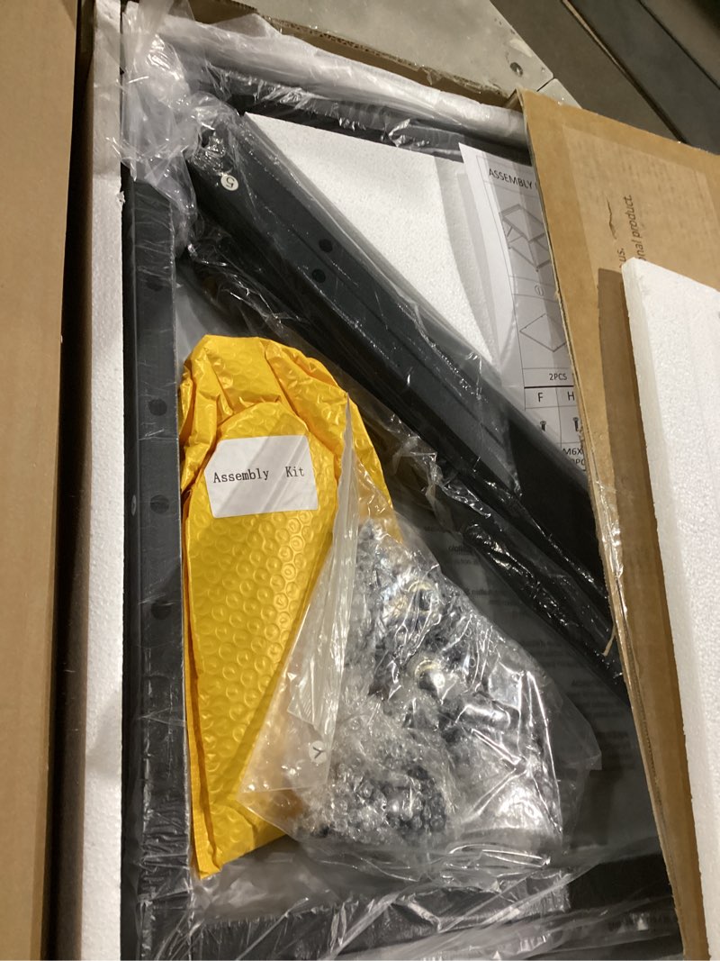 Condition photo showing Good Condition for 2 Tier Under Desk Printer Stand with Storage, 20 Inches Deep Large Printer Table with Height Adjustable Shelf, Rolling Printer Cart with Wheels for Home Office - Black Black 21.7"W x 20.0"D x 22.3"H