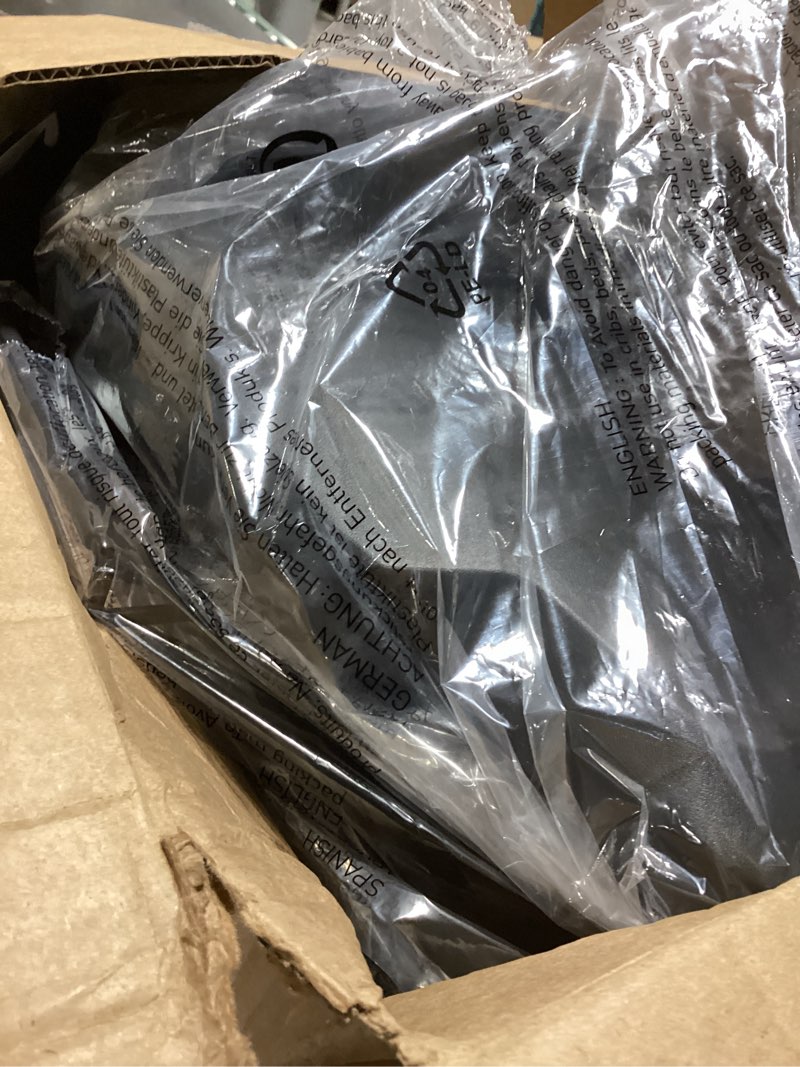 Condition photo showing Good Condition for simplehuman 50 liter / 13 gallon semi-round kitchen step trash can with secure slide lock, black plastic