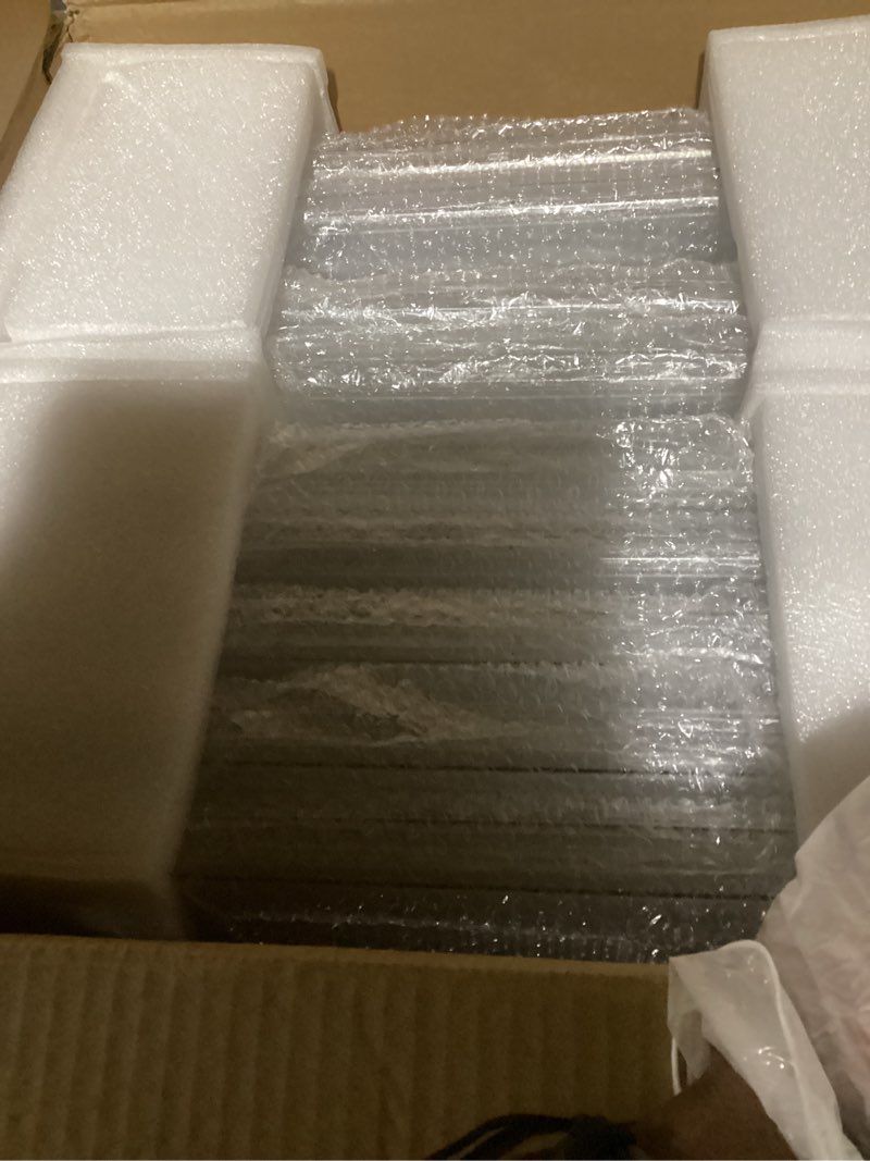 Condition photo showing New/Like New for magnetic acrylic clear shoe boxes – 360° transparent stackable sneaker storage & organizer box, professional shoe display case & multipurpose storage bin for closet (10pcs) acrylic clear 10pc