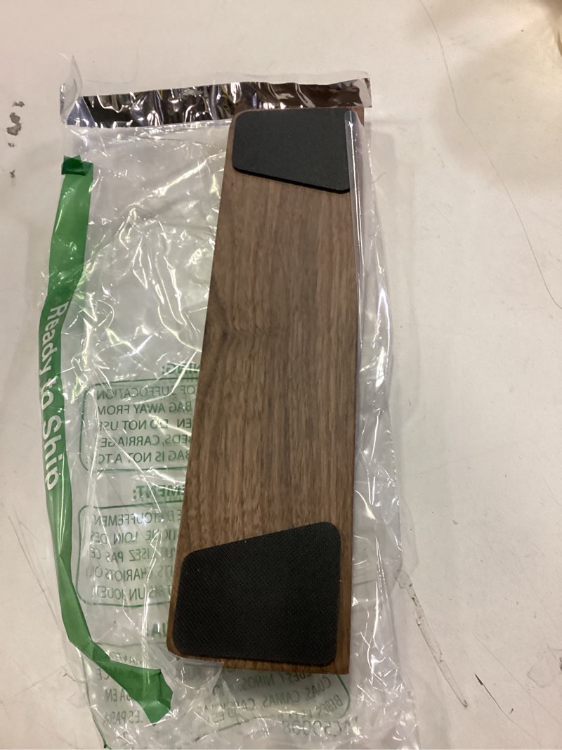 Condition photo showing Good Condition for GK GAMAKAY Wooden Wrist Rest Pad, 17.32'' Compact Ergonomic Walnut Wood Hand Wrist Rest for 104 Keys Mechanical Keyboard, Non-Slip Palm Pad for Comfortable Typing and Playing (for 100%)