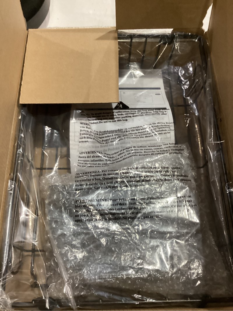 Condition photo showing New/Like New for Expandable in Sink Dish Drying Rack,Small Dish Rack Over Sink with Utensil Holder,Stainless Steel Dish Drainers for Kitchen Counter,Sink Drying Rack for Small Space,14.5“-20.5” L x 10“ W x 3.5” H