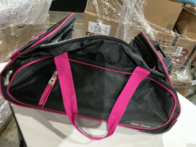 dance bag with garment rack,dance costumes rolling garment bags for travel,garment duffle bag for dance competition, wheeled drop-bottom upright luggage closet