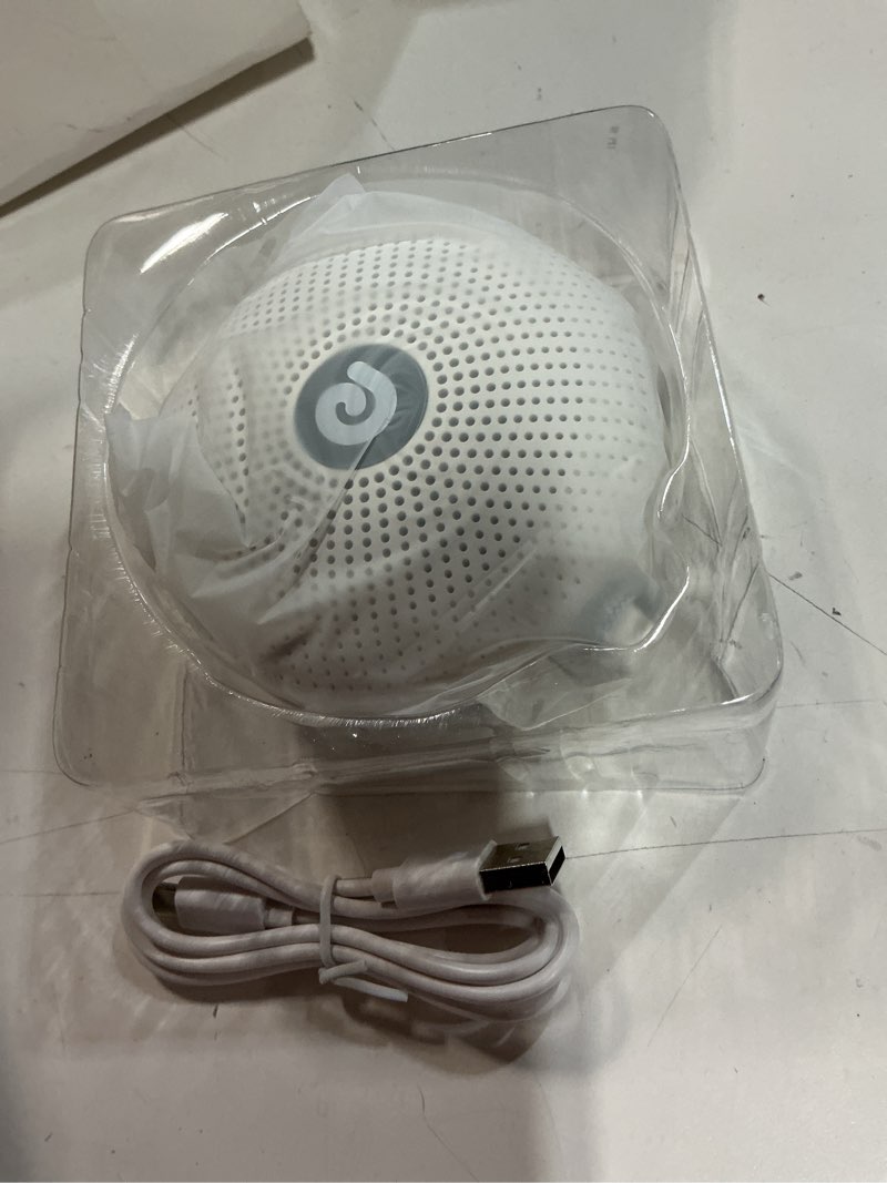 Condition photo showing Good Condition for Dreamegg Portable Noise Machine for Baby Adult, Features Powerful Battery, 21 Soothing Sound, Noise Canceling for Office & Sleeping, Sound Therapy for Home, Travel, Registry Gift, Classic White