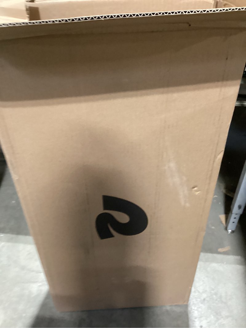 Condition photo showing As Is for Retrospec Retrorider Plastic Snow Sled – Toboggan Style with Pull Rope, Cold-Resistant Coating, and Hard Bottom for Smooth Downhill Rides – Available in 35" and 48" Sizes for Kids and Adults 2-Pack Brrgundy 35"