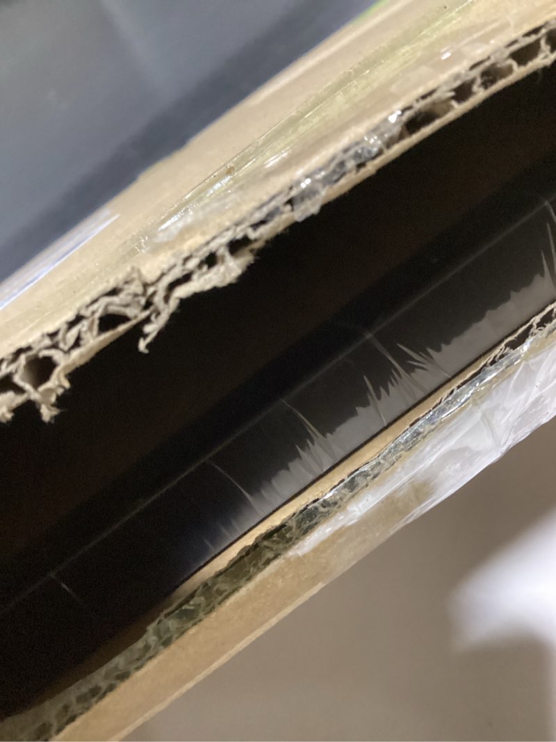 Condition photo showing Good Condition for U Brands Cork Bulletin Board, 17" x 23", Black Wood Frame 23" x 17" Black