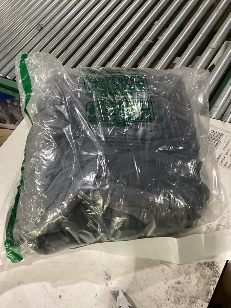 Condition photo showing As Is for electric heated blanket full 72"x84" - 5 heat & 10h auto-off, microplush flannel & sherpa, same color both sides, machine washable, overheat protection, gifts for home/bedroom/sofa, dark gray 01-dark grey full (72x84)