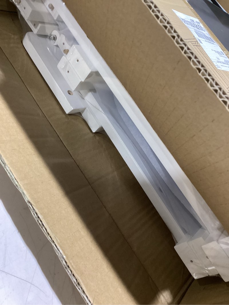 Condition photo showing Good Condition for Kitchen Step Stool for Toddlers with Non-Slip Mat, WOOD CITY Wooden Kids Montessori Learning Stool Tower, Toddler Standing Tower Helper for Kitchen Counter and Bathroom Sink(White)