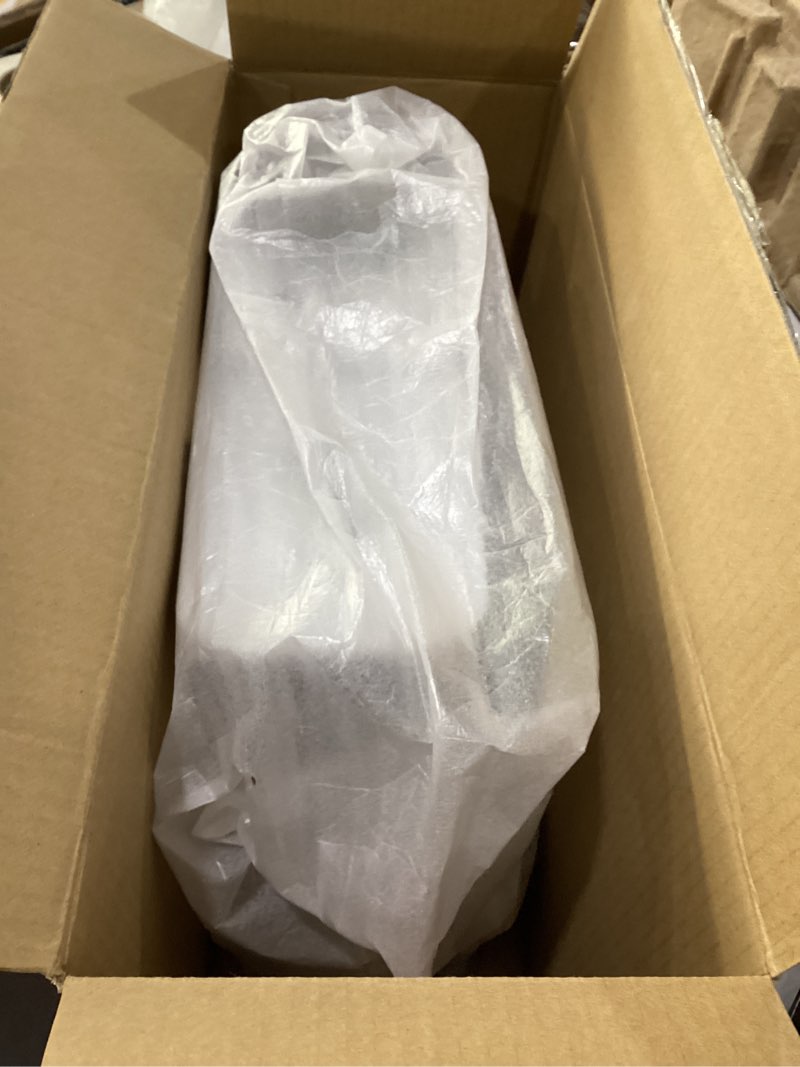 Condition photo showing As Is for Keurig K-Slim Single Serve K-Cup Pod Coffee Maker, Multistream Technology, 3 Brew Sizes, Slim and Sleek Design, 46oz Removable Reservoir, White