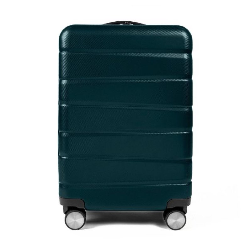 skyline 8 wheel hardside spinner 20" carry on suitcase - sea moss
