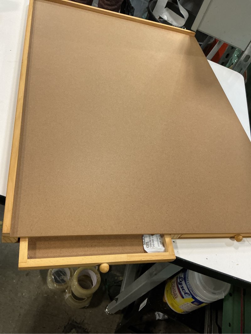 Condition photo showing As Is for 1000 Piece Wooden Jigsaw Puzzle Board with 4 Drawers and Smooth Fiberboard Work Surface Portable Puzzle Board for for Adults and Kids