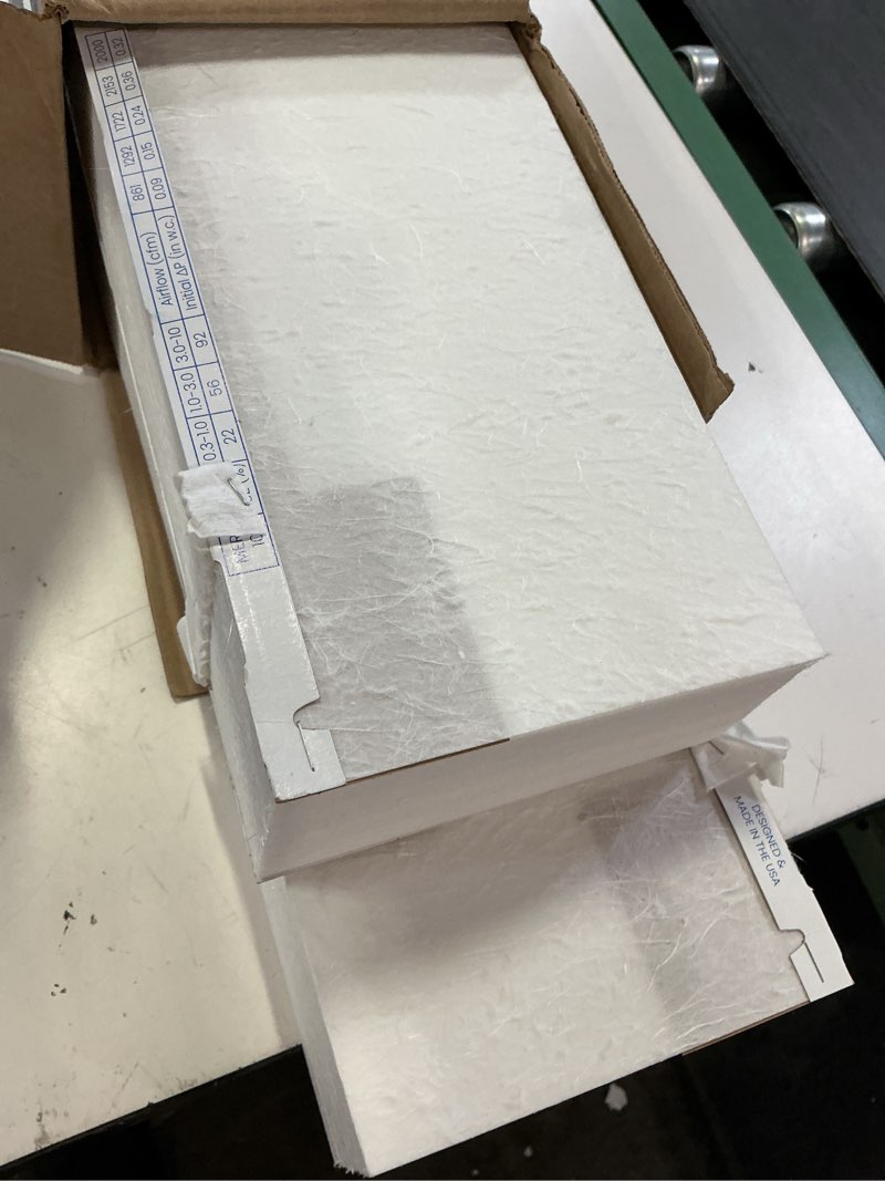 Condition photo showing New/Like New for aprilaire 201 replacement furnace filter for aprilaire or space-gard 2200 or 2250 whole-house air purifiers - merv 10, 20x25x6 air filter (pack of 2)