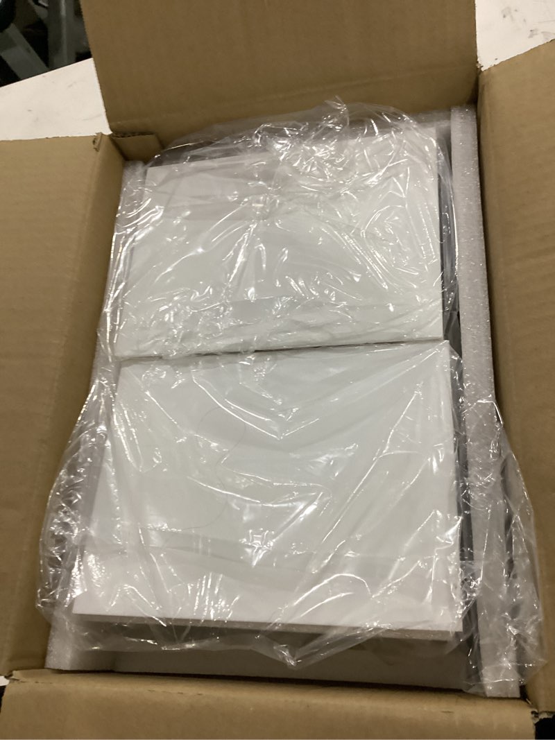 Condition photo showing New/Like New for pecmuikee buffet risers, food risers for buffet table, display stand shelf for catering dessert collectibles jewelry figures show, acrylic cube display nesting risers with hollow bottoms 6pcs (6,7,8)'-2 set