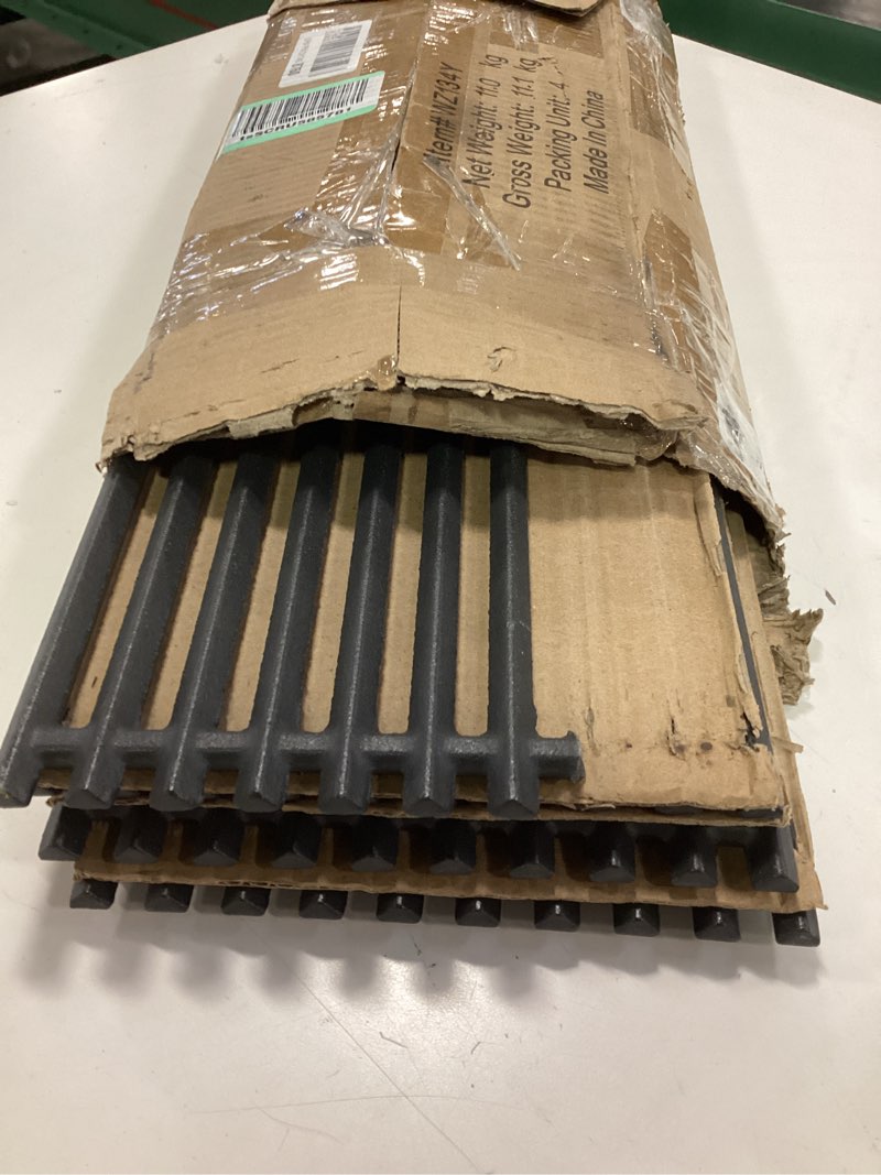 Condition photo showing As Is for 463241413 463247310 463268107 Grates Replacement Parts for Grill Grates 463241414 463247512 463271314 463247311 80021357 463224912 463231711 463248208 Cast Iron Cooking Grate 4 Pieces