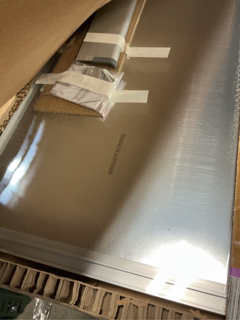 Condition photo showing Good Condition for U Brands Magnetic Whiteboard, 36" x 24", Wall Mounted Dry Erase Board with Silver Aluminum Frame, White Board for Home, Office, Classroom 23"W x 35"H