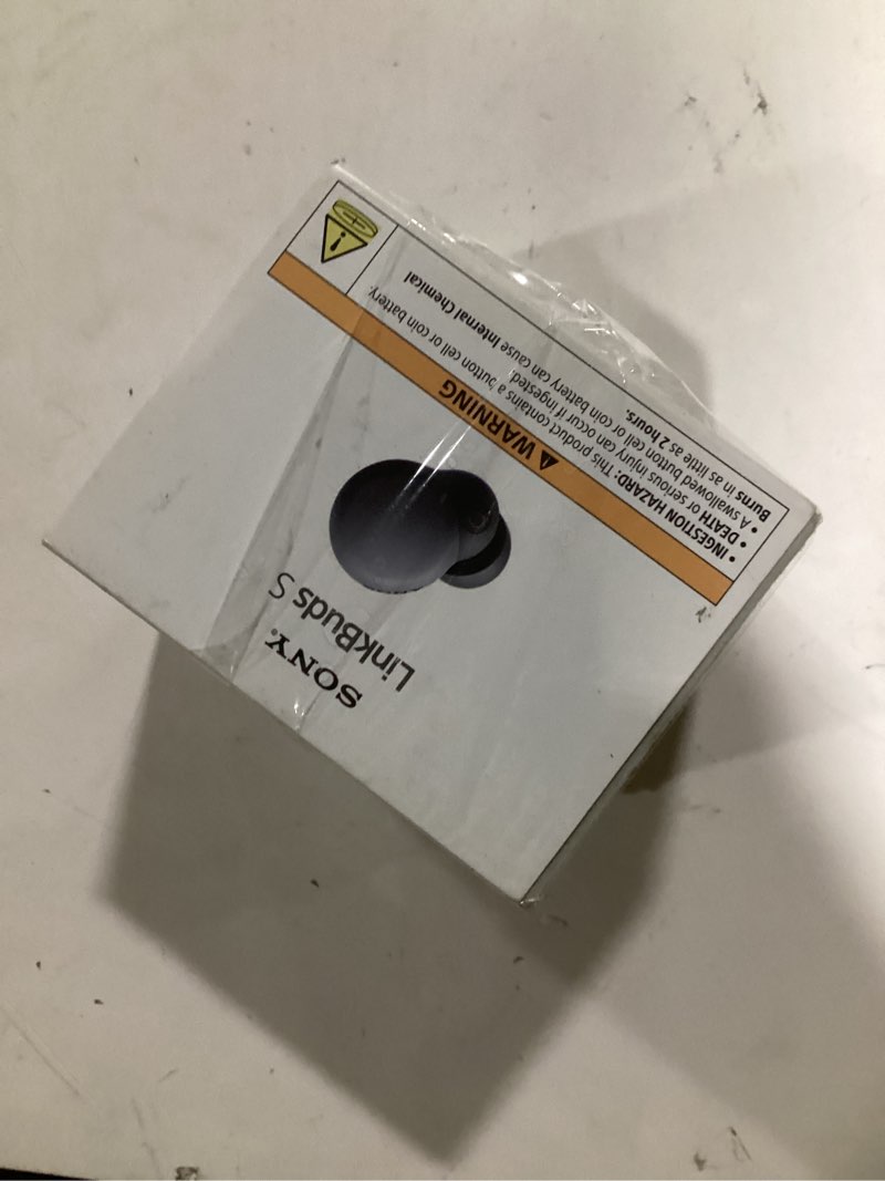 Condition photo showing As Is for Sony LinkBuds S Truly Wireless Noise Canceling Earbud Headphones with Alexa Built-in, Bluetooth Ear Buds Compatible with iPhone and Android, Black